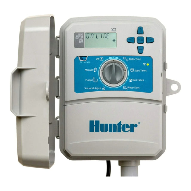 Hunter X2-401-E X2 Outdoor Controller, 4-Station, 230 VAC — image 1