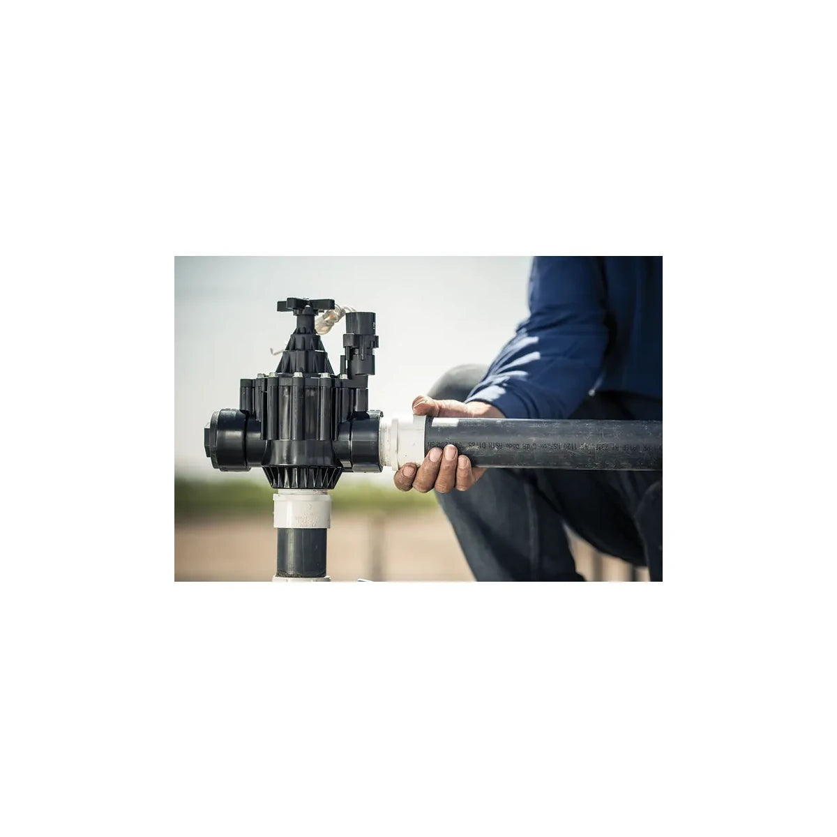 Rain Bird 150PGA PGA Globe/Angle Valve, 1-1/2 in, Plastic, with Flow Control — image 4