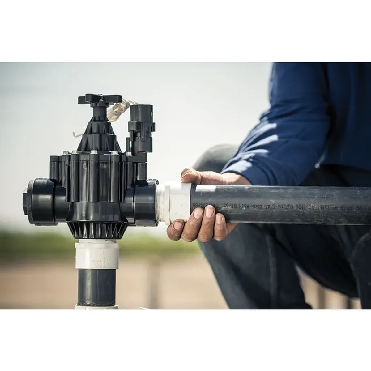 Rain Bird 200PGA PGA Globe/Angle Valve, 2 in, Plastic, with Flow Control — image 1