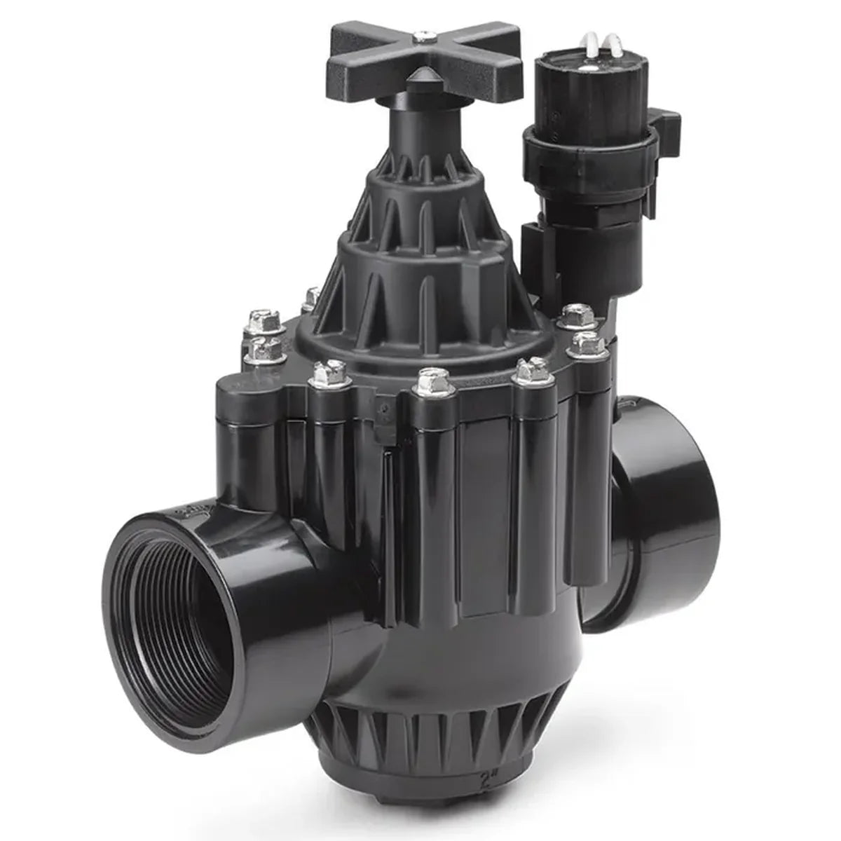 Rain Bird 200PGA PGA Globe/Angle Valve, 2 in, Plastic, with Flow Control — image 2