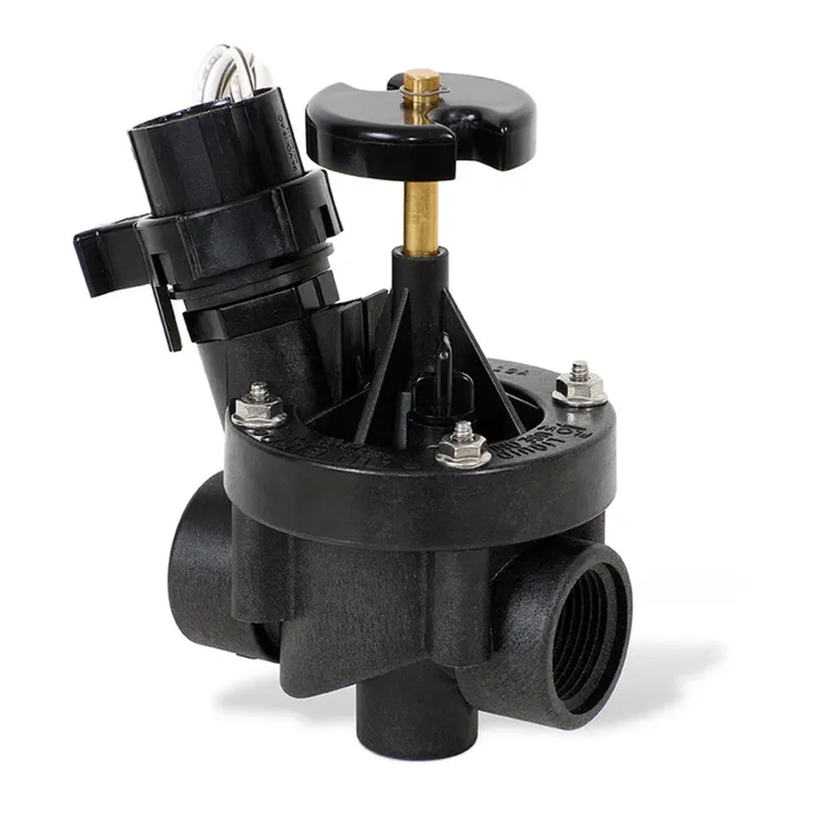Rain Bird 100PEB PEB Industrial Globe Valve, 1 in, Plastic, with Flow Control — image 1