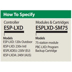 Rain Bird IESPLXD ESP-LXD 50-Station 2-Wire Decoder Controller, 230 VAC, International — image 7